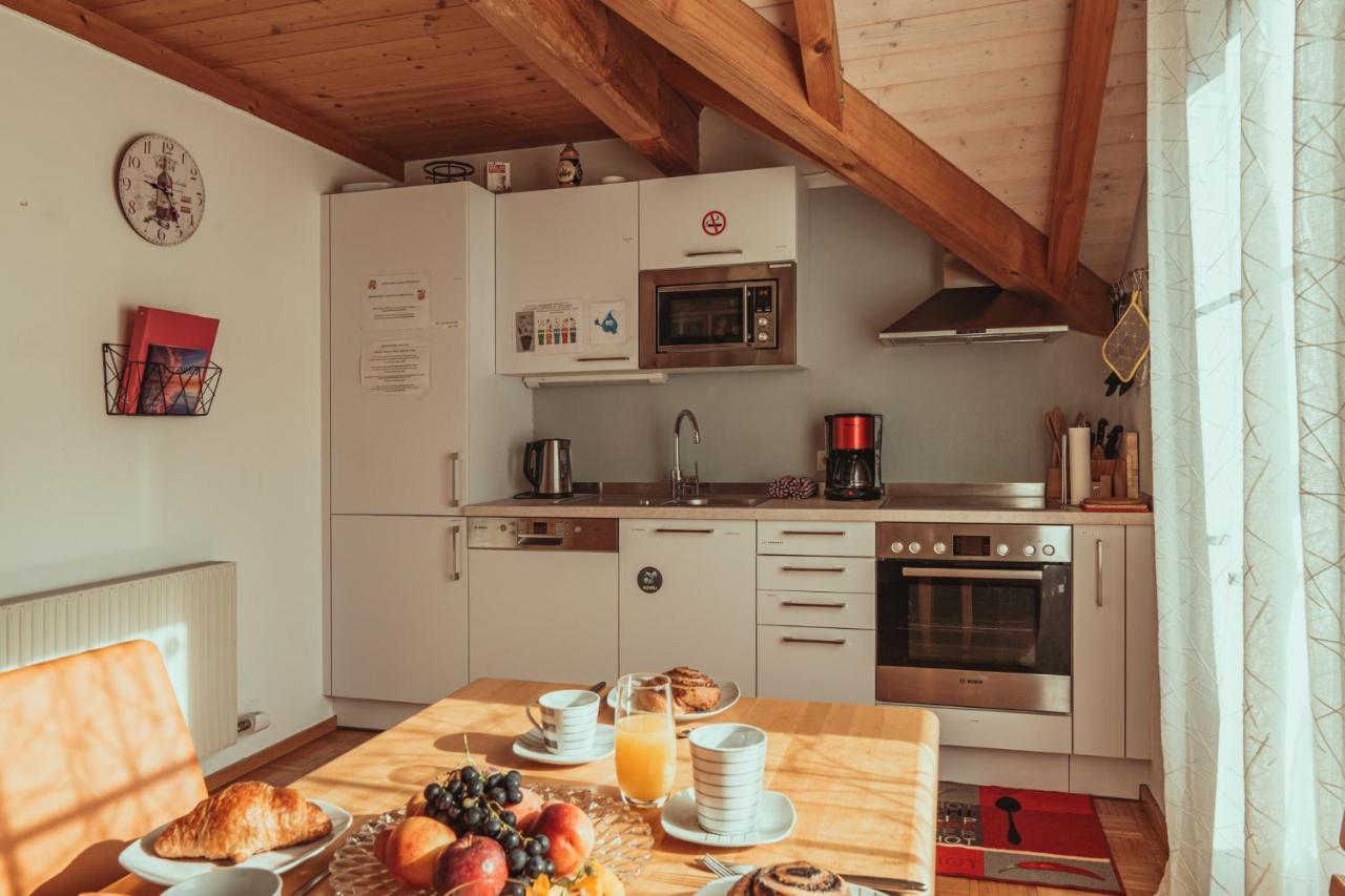 Armonia Altach, 2-6 P, 2 Schlafzimmer, Kueche, Parkplatz, Balkon, Wifi, Garten, Stellplatz Fuer Ski מראה חיצוני תמונה