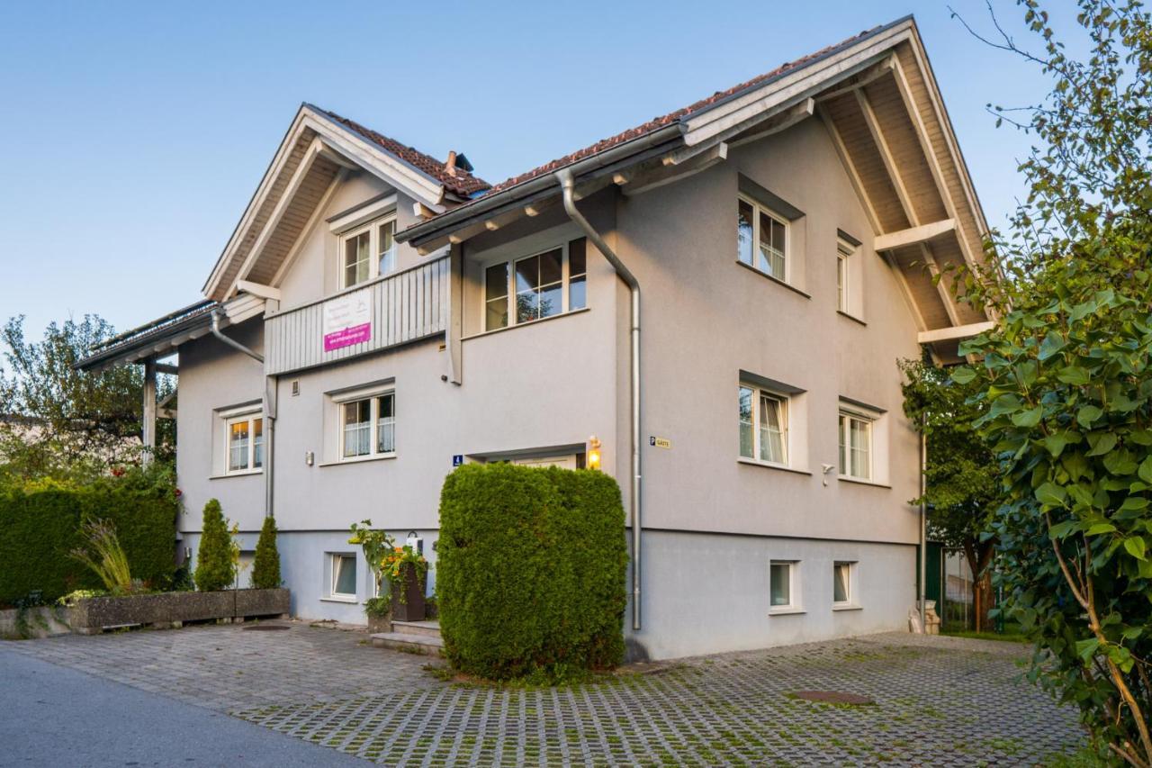 Armonia Altach, 2-6 P, 2 Schlafzimmer, Kueche, Parkplatz, Balkon, Wifi, Garten, Stellplatz Fuer Ski מראה חיצוני תמונה