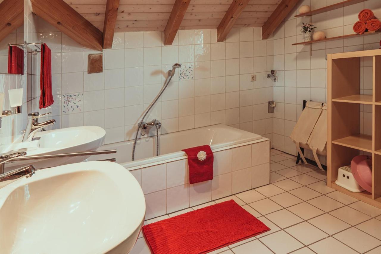 Armonia Altach, 2-6 P, 2 Schlafzimmer, Kueche, Parkplatz, Balkon, Wifi, Garten, Stellplatz Fuer Ski מראה חיצוני תמונה